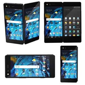 ZTE Axon M Z999 Unlocked GSM Smartphone w/ 20MP Camera and Foldable Dual Screens (for Multi-Tasking) - Carbon Black