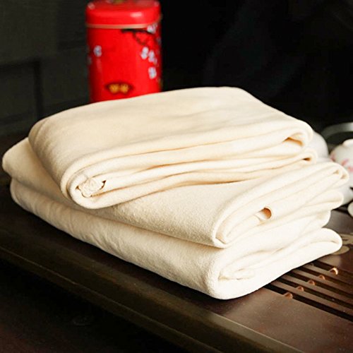 Natural Chamois Cloth for Car Drying Leather Drying Towel Natural Shammy Towel Real Leather Washing Cloth Cleaning Towel Car Wipes - 35'' x 23.6'' Chamois Car Wash Cloth Accessory