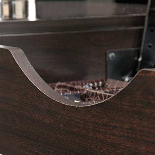 Sauder Shoal Creek Lift Top Desk, Jamocha Wood finish