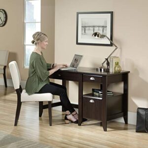 Sauder Shoal Creek Lift Top Desk, Jamocha Wood finish