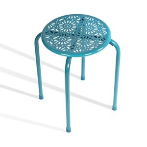 atlantic daisy stackable stool 6 pack capri breeze