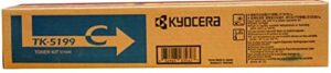 kyocera 1t02r4ccs0 model tk-5199c cyan toner cartridge for use with kyocera taskalfa 307ci and cs-306ci a4 color multifunctional printers, up to 7000 pages yield at 5% average coverage