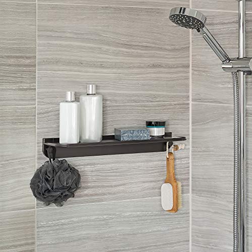 Better Living Products 11680 GLIDE Shower Shelf, Black