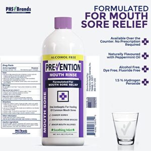 Prevention Mouth Sore Mouthwash | Alcohol Free | Canker Sore Treatment