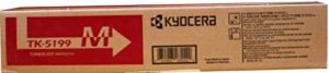 kyocera 1t02r4bcs0 model tk-5199m magenta toner cartridge for use with kyocera taskalfa 307ci and cs-306ci a4 color multifunctional printers, up to 7000 pages yield at 5% average coverage