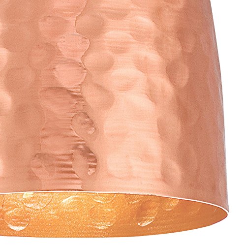Westinghouse Lighting 6105400 One-Light Indoor Mini Pendant, Hammered Copper Finish, Bronze