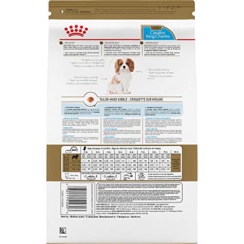 Royal Canin Breed Health Nutrition Cavalier King Charles Puppy Dry Dog Food, 3 lb