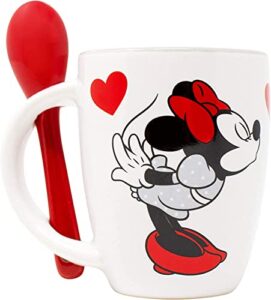 disney mickey n minnie espresso spoon mug
