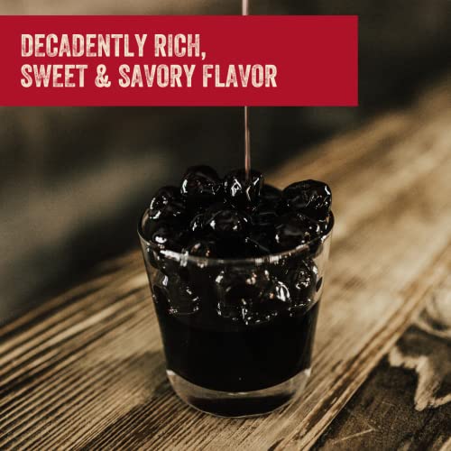 Traverse City Whiskey Co. Premium Cocktail Cherries | Cocktails & Desserts | All American, Natural, Certified Kosher, Stemless, Slow-Cooked Garnish for Old Fashioned, Ice Cream Sundaes & More