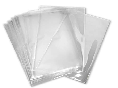 8x12 inch Odorless, Clear, 100 Guage, PVC Heat Shrink Wrap Bags for Gifts, Packagaing, Homemade DIY Projects, Bath Bombs, Soaps, and Other Merchandise (200 Pack) | MagicWater Supply