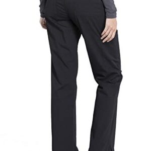 Scrubs for Women Workwear Professionals Stretch Drawstring Pant, Soft Stretch WW160, M, Black