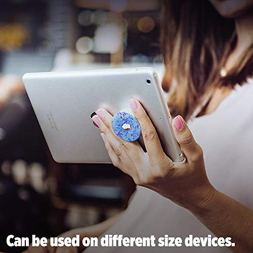 PopSockets: Collapsible Grip & Stand for Phones and Tablets - Blue Donut