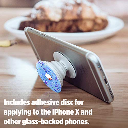 PopSockets: Collapsible Grip & Stand for Phones and Tablets - Blue Donut