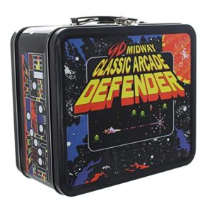 midway classic arcade tin lunch box, defender