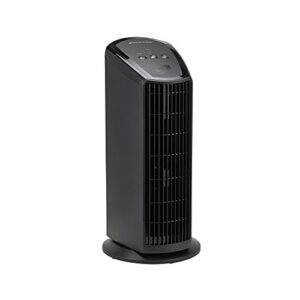 Bionaire Germ-Reducing UV Mini Tower Air Purifier with Permanent Filter, Black