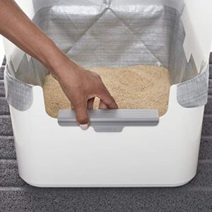 Modkat Litter Tray, Includes Scoop and Reusable Liner - White…