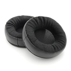 1 pair velvet replacement ear pads foam earpads cushions pillow earmuff cover cups compatible with sony mdr-xd200 mdr-xd150 headphones