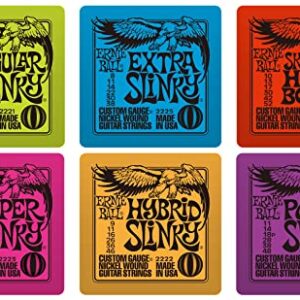 Ernie Ball Slinky Coasters, Pack of 6