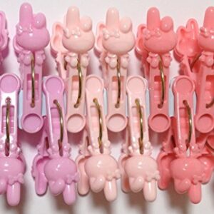 SANRIO My Merody Small Laundry Clip Pinch Clothes Pins 14 Pcs