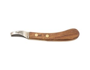 tough 1 pro razor sharp oval hoof knife