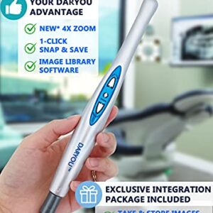 Intraoral Camera Dental Camera DARYOU DY-60 720P HD 4X Zoomable. Button Work w/Eaglesoft,Dexis,Carestream,Suni More