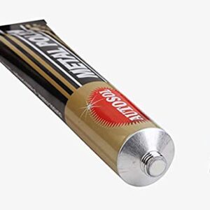 Autosol Metal Polish 3.33 Oz.(75ml) Copper Brass Alumium and More with Previous Polishing Cloth