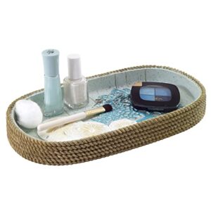 Avanti Linens - Vanity Tray, Countertop Organizer, Coastal Inspired Home Decor (Beachcomber Collection)