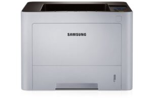 hp samsung proxpress m3820dw wireless monochrome laser printer with mobile connectivity, duplex printing, print security & management tools (ss372c)