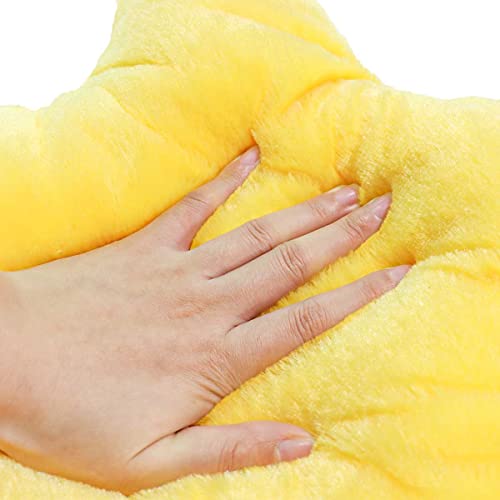 Jackcsale Star Shaped Plush Pillow Stuffed Cushion Decorative Throw Pillows, Yellow