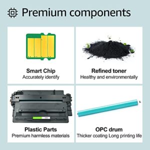 greencycle 14A CF214A Black Toner Cartridge Replacement Compatible for Laserjet Enterprise 700 M712dn 700 M712xh 700 MFP M725f Printer