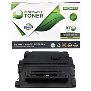 Renewable Toner Compatible MICR Toner Cartridge Replacement for HP CC364A 64A Laser Printers P4014 P4015 P4515