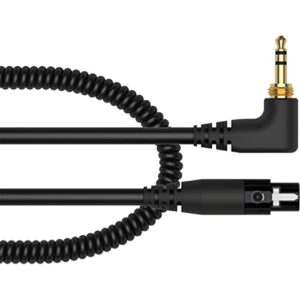 pioneer dj coiled cable for the hdj-x10 headphones, 47.24-inch (hc-ca0501)