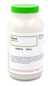 fine white sand, 500g - excellent for experiments that involve sand - the curated chemical collection by innovating science