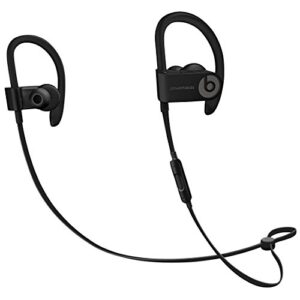 beats by dr. dre powerbeats3 ml8v2ll/a wireless earphones with mic - black (renewed)