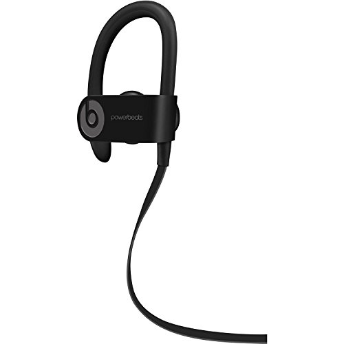 Beats by Dr. Dre Powerbeats3 ML8V2LL/A Wireless Earphones With Mic - Black (Renewed)