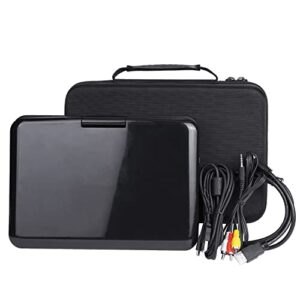Khanka Hard Travel Case Replacement for DBPOWER 11.5" / 12" Portable DVD Player, Case Only (Black)