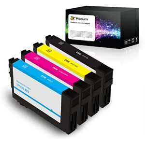ocproducts remanufactured ink cartridge replacement for epson wf-4720 ( black,cyan,magenta,yellow , 4-pack)