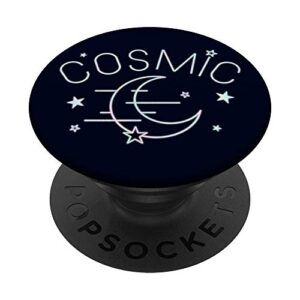 chin up cosmic neon popsockets popgrip: swappable grip for phones & tablets