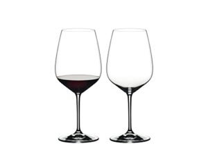 riedel extreme cabernet glass, set of 2, clear