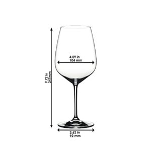 Riedel Extreme Cabernet Glass, Set of 2, Clear