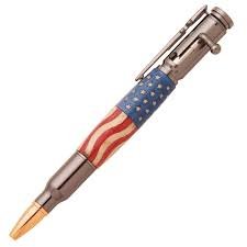 gunmetal bolt action pen kit from psi