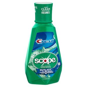 scope mouthwash outlast 33.8 fl oz (pack of 2)