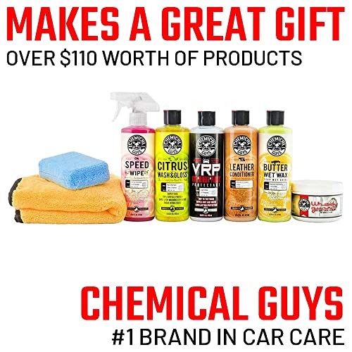 Chemical Guys HOL800 The Best Detailing Kit, 8 Items Including (5) 16 oz. Products