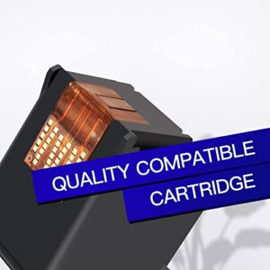 GPC Image Remanufactured Ink Cartridge Replacement for HP 21XL C9351AN to use with FAX 3180 1250 deskjet f380 D1520 D2430 F335 F1530 D1520 F300 F1455 D2430 PSC 1401 1410 1417 Printer Tray(2 Black)