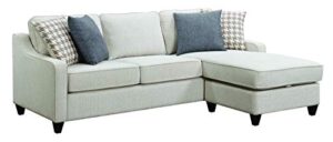 montgomery sectional sofa with track arms and chaise cream