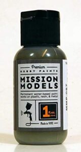 mission models dunkelgrun rlm 71 miommp087 plastics paint acrylic