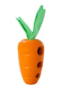petstages carrot stuffer treat-dispensing interactive dog toy