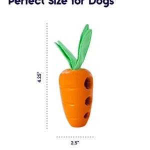 Petstages Carrot Stuffer Treat-Dispensing Interactive Dog Toy