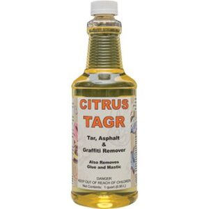 detco -citrus tagr (tar,asphalt, & graffiti) remover- d-limonene citrus orange cleaner, degreaser & deodorizer- 32 oz