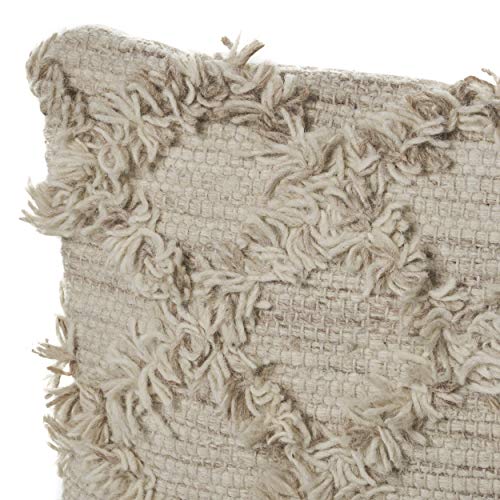 Christopher Knight Home Jucar Wool Pillow, Ivory